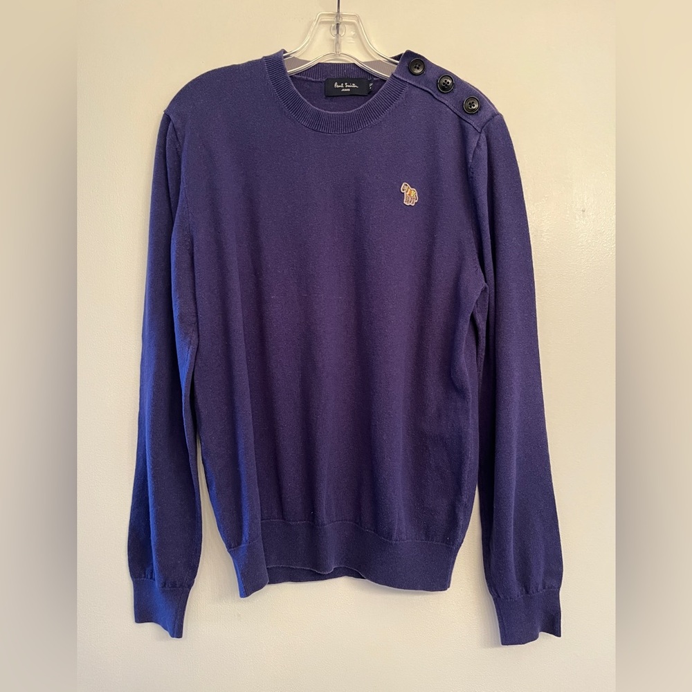 Paul Smith Sweater in indigo color size M